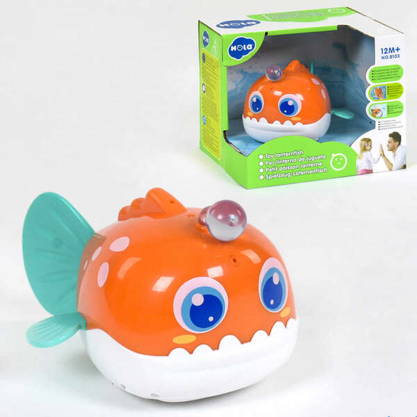 ماهی حمام 8103 هولا تویز نارنجی Hola Toys