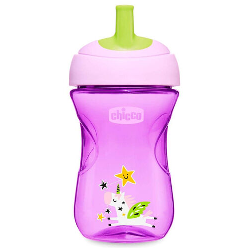 لیوان +12 ماه بنفش چیکو Chicco advanced cup