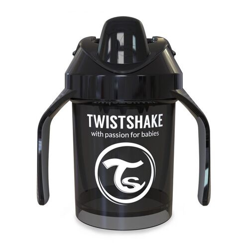لیوان دسته دار تویست شیک 230میل مشکی Twistshake