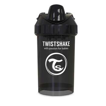 لیوان سوپاپ دار تویست شیک 300میل مشکی Twistshake