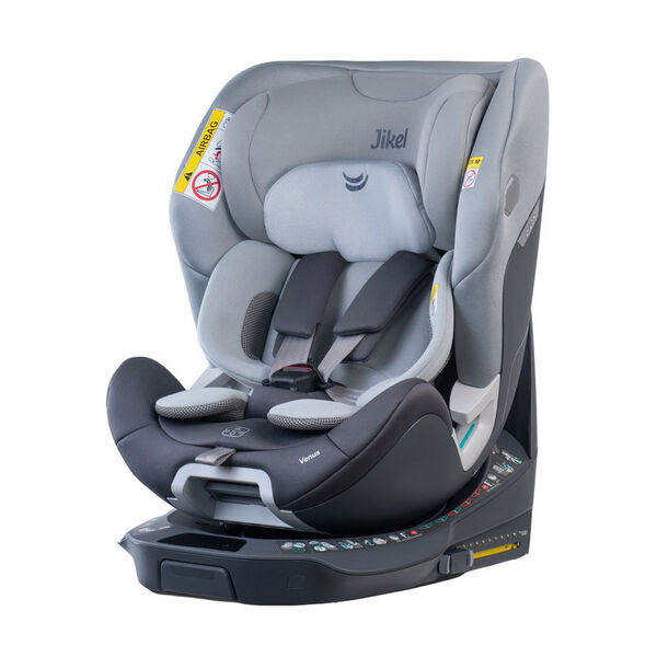 صندلی ماشین 360 درجه جیکل طوسی مدل ونوس Car Seat Jikel Venus