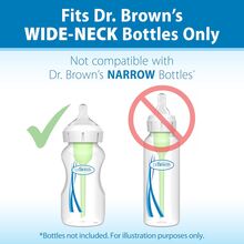 سرشیشه نچرال +0 (P) ماهگی دکتر براونز تک عددی آپشن پلاس Dr Browns gallery1