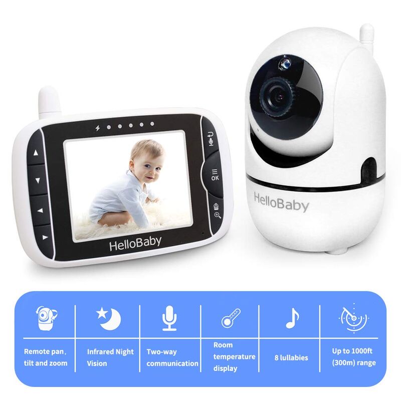 پیجر و مانیتور اتاق کودک Hello Baby هلو بیبی مدل HB65 gallery0