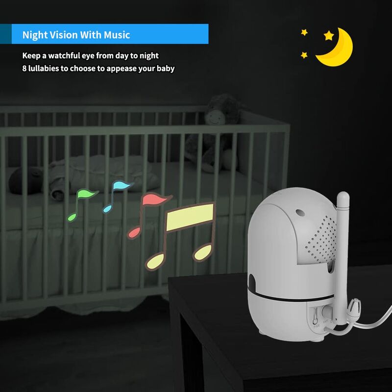 پیجر و مانیتور اتاق کودک Hello Baby هلو بیبی مدل HB6550 gallery3