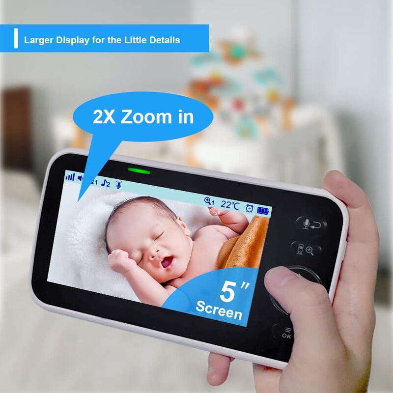 پیجر و مانیتور اتاق کودک Hello Baby هلو بیبی مدل HB6550 gallery4