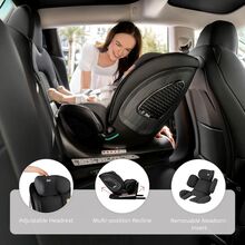 صندلی ماشین 360 درجه جیکل مدل Jikel Neptune gallery1