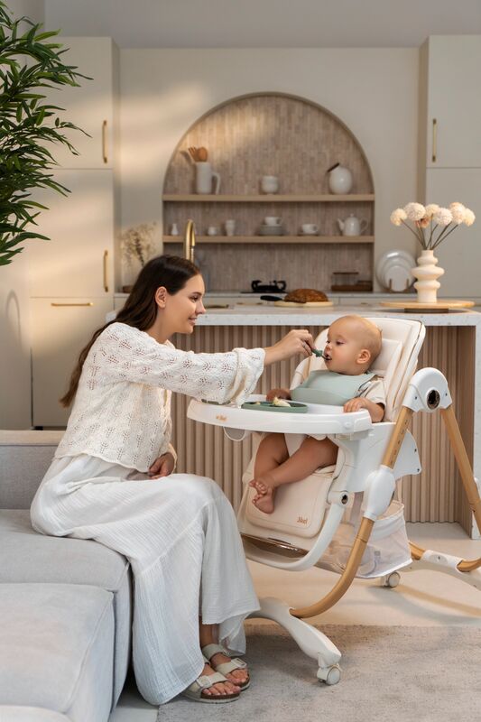 صندلی غذای کودک جیکل کرم مدل Nobel gallery7