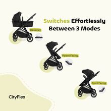 کالسکه جیکل مشکی مدل Jikel CityFlex gallery3