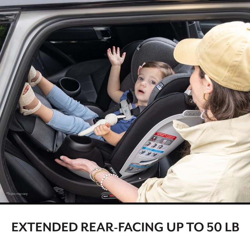 صندلی ماشین کودک Evenflo مدل Gold Revolve360 Extend SensorSafe رنگ Onyx Black gallery5