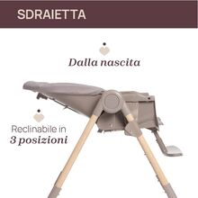 صندلی غذا چیکو مدل Polly Essential کرم gallery1