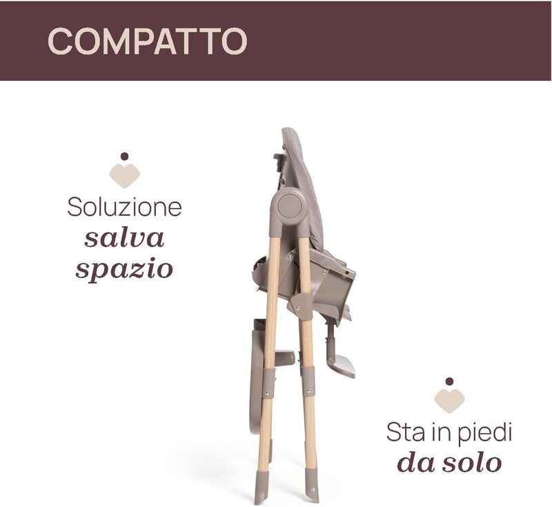 صندلی غذا چیکو مدل Polly Essential کرم gallery3