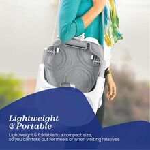 صندلی غذای پرتابل چیکو مدل Pocket Snack طوسی gallery1