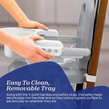 صندلی غذای پرتابل چیکو مدل Pocket Snack طوسی gallery2