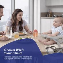 صندلی غذای پرتابل چیکو مدل Pocket Snack کرم gallery1