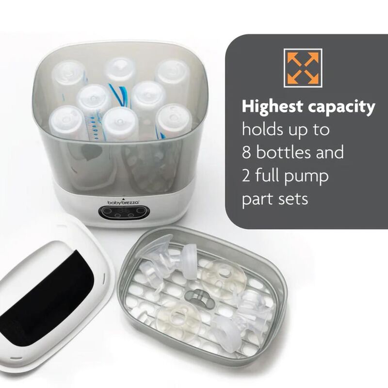 دستگاه استریل و خشک کن بیبی برزا Baby Brezza مدل Bottle Sterilizer and Dryer Advanced gallery2