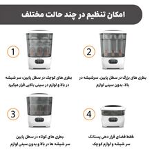 دستگاه استریل و خشک کن بیبی برزا Baby Brezza مدل Bottle Sterilizer and Dryer Advanced gallery3