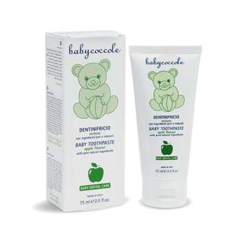 خمیردندان سیب 75میل بیبی کوکول (اورجینال طرح جدید) BabyCoccole
