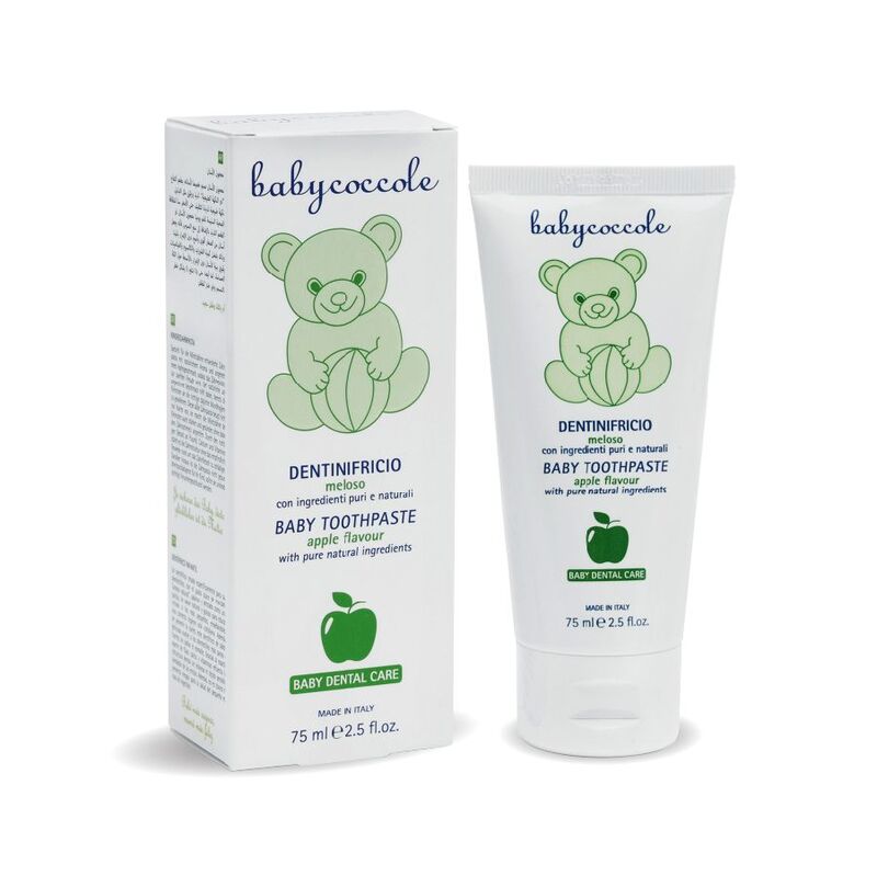 خمیردندان سیب 75میل بیبی کوکول (اورجینال طرح جدید) BabyCoccole gallery0
