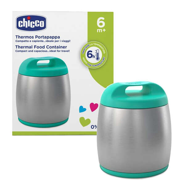 فلاسک غذای استیل چیکو Chicco