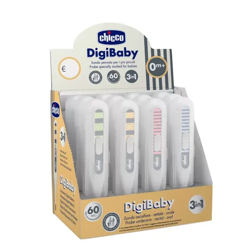 تب سنج دیجیتال صورتی چیکو مدل Chicco Digi Baby