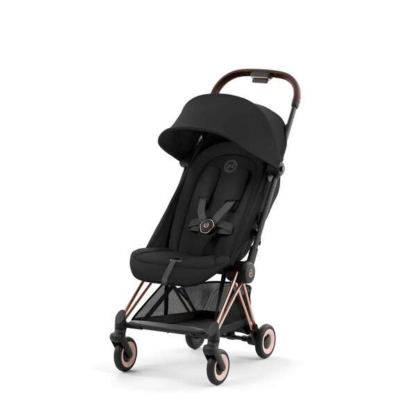 کالسکه پروازی سایبکس Cybex مدل Coya (کویا) مشکی-رز گلد