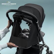 ست کالسکه و کریر جیکل مدل Life + Pluto رنگ مشکی طوسی gallery3