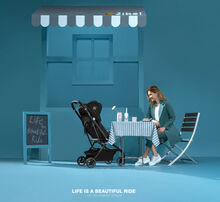 ست کالسکه و کریر جیکل مدل Life + Pluto رنگ مشکی gallery8