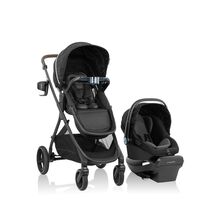 ست کالسکه و کریر Evenflo Shyft Intuiti+ Travel System مدل Revolve180 LiteMax NXT رنگ مشکی gallery0