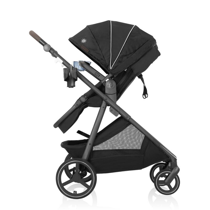 ست کالسکه و کریر Evenflo Shyft Intuiti+ Travel System مدل Revolve180 LiteMax NXT رنگ مشکی gallery1