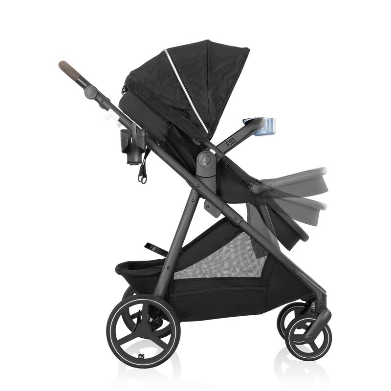 ست کالسکه و کریر Evenflo Shyft Intuiti+ Travel System مدل Revolve180 LiteMax NXT رنگ مشکی gallery3