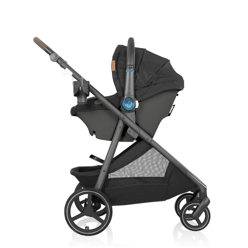 ست کالسکه و کریر Evenflo Shyft Intuiti+ Travel System مدل Revolve180 LiteMax NXT رنگ مشکی gallery5
