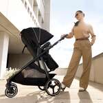 ست کالسکه و کریر Evenflo Shyft Intuiti+ Travel System مدل Revolve180 LiteMax NXT رنگ مشکی thumb 18