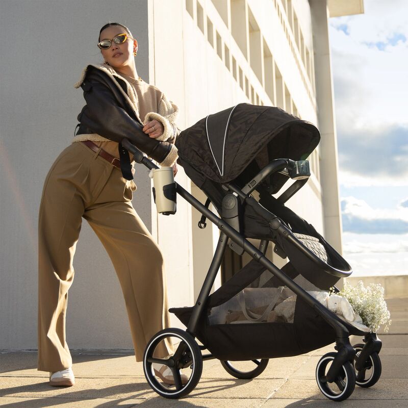 ست کالسکه و کریر Evenflo Shyft Intuiti+ Travel System مدل Revolve180 LiteMax NXT رنگ مشکی gallery18