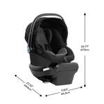 ست کالسکه و کریر Evenflo Shyft Intuiti+ Travel System مدل Revolve180 LiteMax NXT رنگ مشکی thumb 25