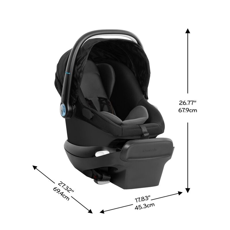 ست کالسکه و کریر Evenflo Shyft Intuiti+ Travel System مدل Revolve180 LiteMax NXT رنگ مشکی gallery24