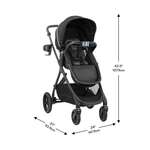 ست کالسکه و کریر Evenflo Shyft Intuiti+ Travel System مدل Revolve180 LiteMax NXT رنگ مشکی thumb 27