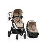 ست کالسکه و کریر Evenflo Shyft Intuiti+ Travel System مدل Revolve180 LiteMax NXT رنگ کرم thumb 1