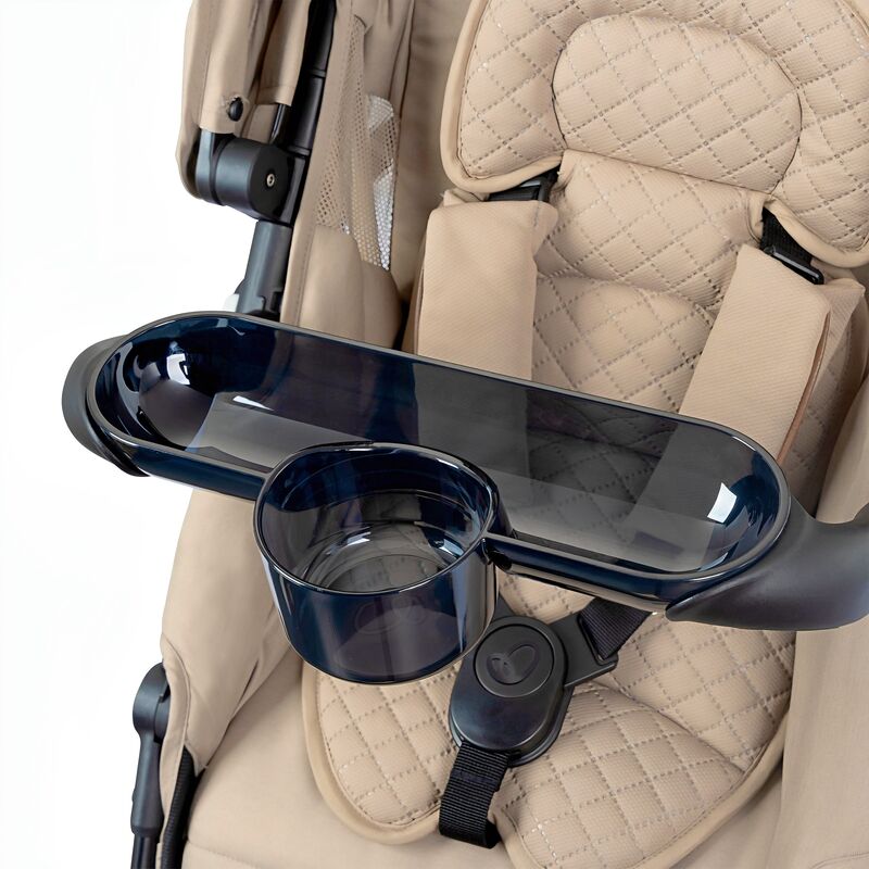 ست کالسکه و کریر Evenflo Shyft Intuiti+ Travel System مدل Revolve180 LiteMax NXT رنگ کرم gallery7