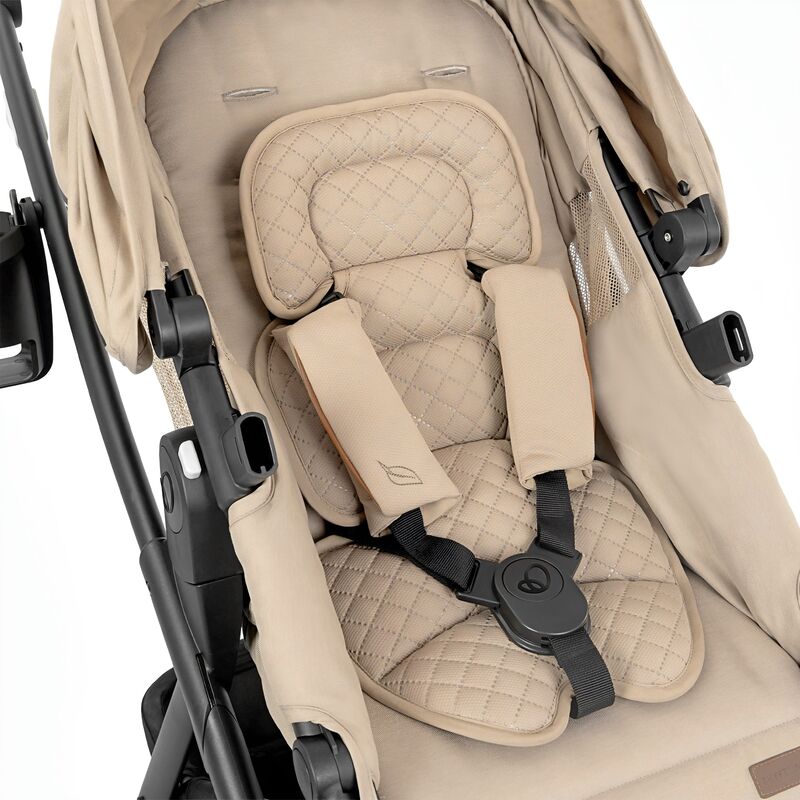 ست کالسکه و کریر Evenflo Shyft Intuiti+ Travel System مدل Revolve180 LiteMax NXT رنگ کرم gallery6