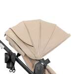 ست کالسکه و کریر Evenflo Shyft Intuiti+ Travel System مدل Revolve180 LiteMax NXT رنگ کرم thumb 11