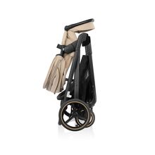 ست کالسکه و کریر Evenflo Shyft Intuiti+ Travel System مدل Revolve180 LiteMax NXT رنگ کرم gallery20
