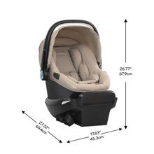 ست کالسکه و کریر Evenflo Shyft Intuiti+ Travel System مدل Revolve180 LiteMax NXT رنگ کرم gallery31