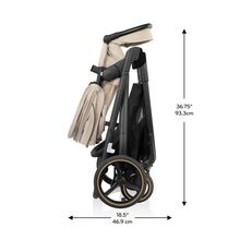ست کالسکه و کریر Evenflo Shyft Intuiti+ Travel System مدل Revolve180 LiteMax NXT رنگ کرم gallery30