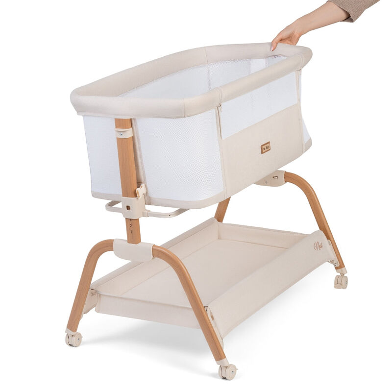 تخت کنار مادر جیکل Jikel Nest Co-Sleeper Bedside Crib gallery3