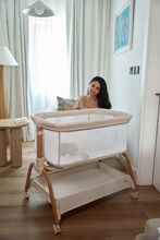 تخت کنار مادر جیکل Jikel Nest Co-Sleeper Bedside Crib gallery4