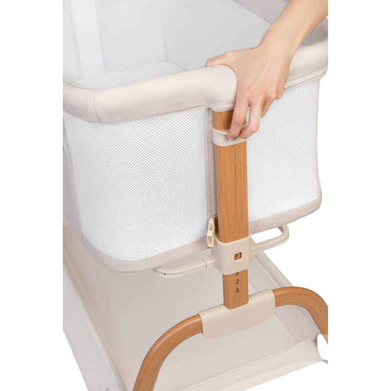 تخت کنار مادر جیکل Jikel Nest Co-Sleeper Bedside Crib gallery11