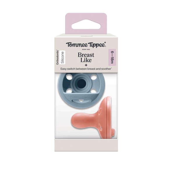 پستانک Tommee Tippee مدل Closer To Nature بسته دو عددی M6-18