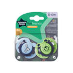 پستانک Tommee Tippee مدل fun friends بسته دو عددی M0-6 thumb 1
