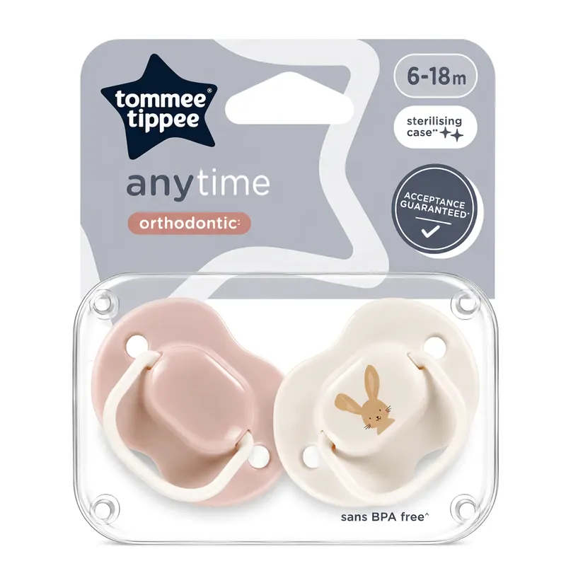 پستانک Tommee Tippee مدل any time بسته دو عددی M6-18 gallery0