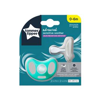 پستانک Tommee Tippee مدل Advanced Sensitive بسته دو عددی M0-6